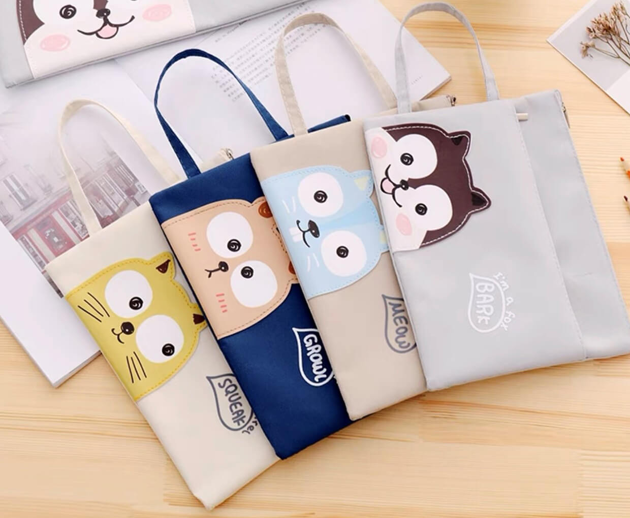 Meow - I'm a cat Mini Label Printer Pouch - Image 2