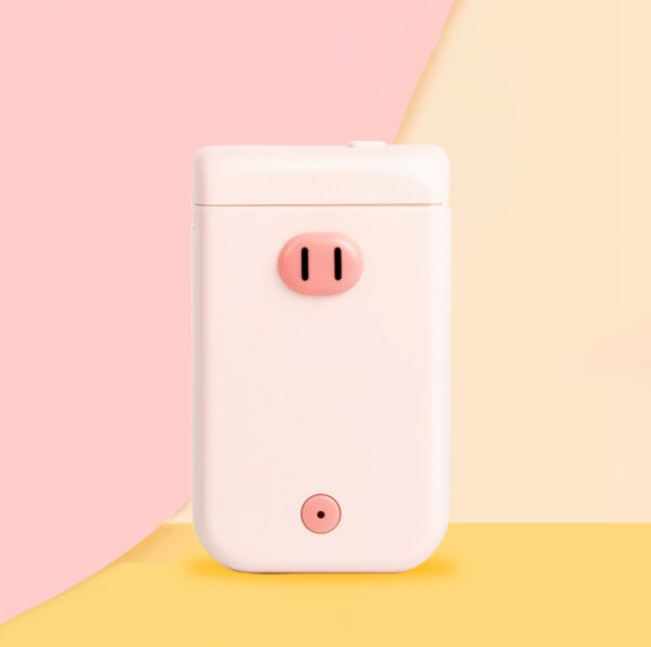 Pinky Piglet Mini Label Printer